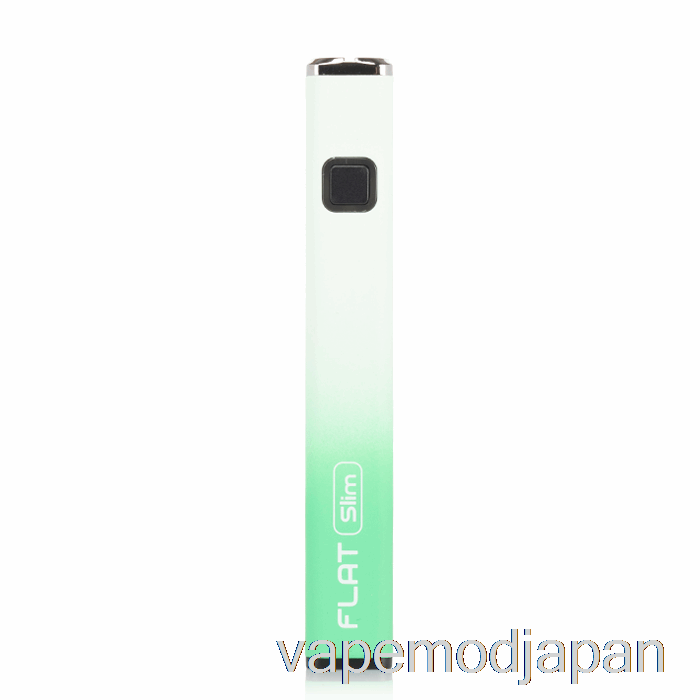 Vape Japan Yocan フラット スリム 350mah バッテリー グリーン ホワイト